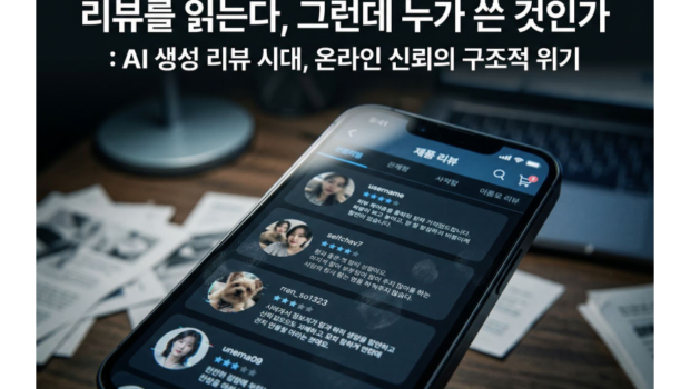 리뷰를 읽는다, 그런데 누가 쓴 것인가 : AI 생성 리뷰 시대, 온라인 신뢰의 구조적 위기