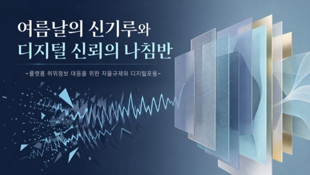 여름날의 신기루와 디지털 신뢰의 나침반 : 플랫폼 허위정보 대응을 위한 자율규제와 디지털포용