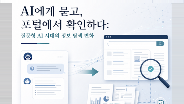 AI에게 묻고, 포털에서 확인하다 : 질문형 AI 시대의 정보 탐색 변화